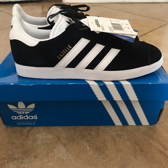 adidas gazelle black mens